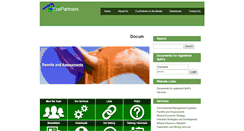 Desktop Screenshot of ecopartners.co.za